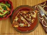 Pizza aux merguez, sauce simplissime express