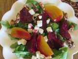 Salade aux deux betteraves