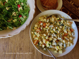 Salade d’orzo à la pomme et au bleu