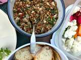 Salade de lentilles au poisson