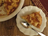 Tarte à l’ananas sans croûte, façon pouding