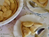 Tarte aux pommes sur pâte soufflée