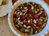 Tarte menteuse aux fraises et au chocolat, bis