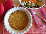 Tarte salée de paresseuse, version recyclage