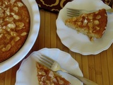 Tarte sans croûte aux amandes