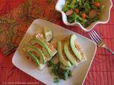 Tartines de saumon à l’avocat