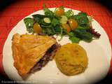 Tourtière exquiss aux trois viandes + Pâte santé