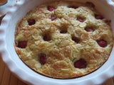 V 51- Tarte paresseuse à la courgette, aux framboises et au chocolat blanc