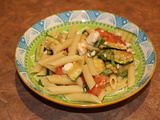 Courgettes penne et ricotta