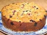 Gâteau aux bleuets (myrtilles)