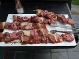 Mixed grill en brochettes