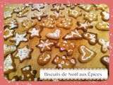 Biscuits de noel aux epices