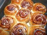 Cinnamon rolls - roulés á la cannelle