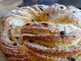 Kringle Estonien – Noisette et Pépites de Chocolat