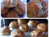 Scones aux noix