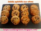 Sablés apéritifs aux olives