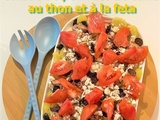 Salade de pommes de terre au thon et à la feta