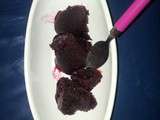 Sorbet aux fruits rouges