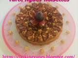 Tarte figues-noisettes