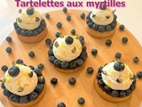 Tartelettes aux myrtilles