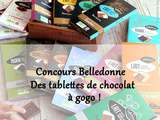 Concours : remportez un beau lot de tablettes de chocolat bio