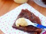 Crêpes cacao et banana curd (+ la version crêpes compatible avec le régime Cabot)