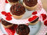 Cupcakes vegan, ganache chocolat et Speculoos