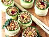 Makis quinoa et courgette