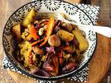 Tajine d’hiver au quinoa, en sucré-salé