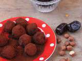 Truffes aux dattes