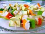 Bouchées surimi et avocat