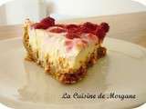 Cheesecake citron et framboise