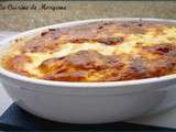 Clafoutis jambon et gorgonzola