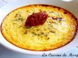 Crème brulée au gorgonzola