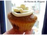 Cupcakes aux Lions et leur glacage ricotta/chocolat blanc