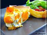 Tarte courge butternut et bleu