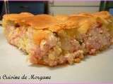 Tourte bacon et comté