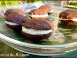 Whoopies pie au chocolat et crème au fromage frais (les classiques)