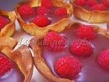 Tartelettes chocolat-framboises