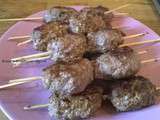 Brochettes de kefta et la sauce blanche