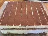 L’entremet tiramisu à l’amaretto