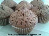 Muffins tout chocolat