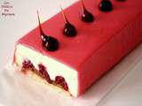 Bûche Pralinée et Framboises