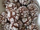 Craquelés au chocolat: crinkles