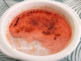 Crème brulée au sucre aromatisé