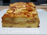 Croque cake à la Brioche, Pomme et Caramel au beurre salé