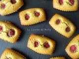 Financiers Pistache-Framboise