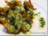 Gambas en Persillade