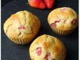 Muffins Gariguettes Yuzu {Extra Moelleux]