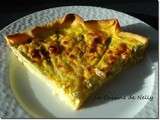 Quiche de Haddock et Asperges au Safran